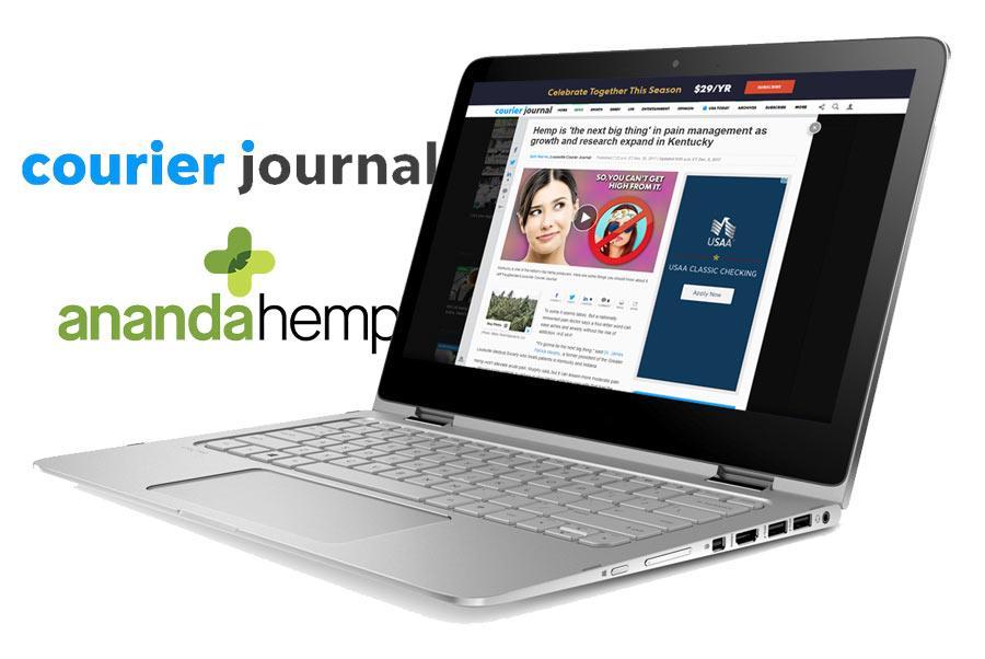Courier Journal Highlights Ananda Hemp