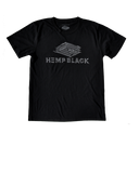 Hemp Black Mystery Logo Tee