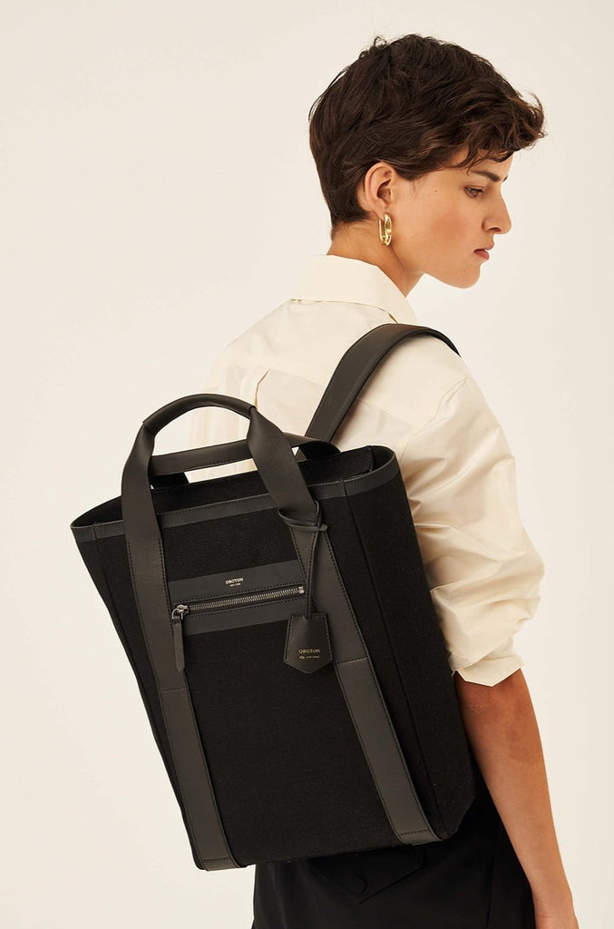 Oroton black backpack Clearance