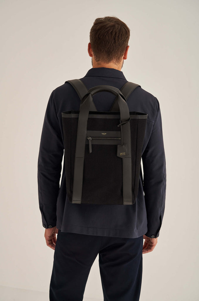 Oroton black backpack Clearance